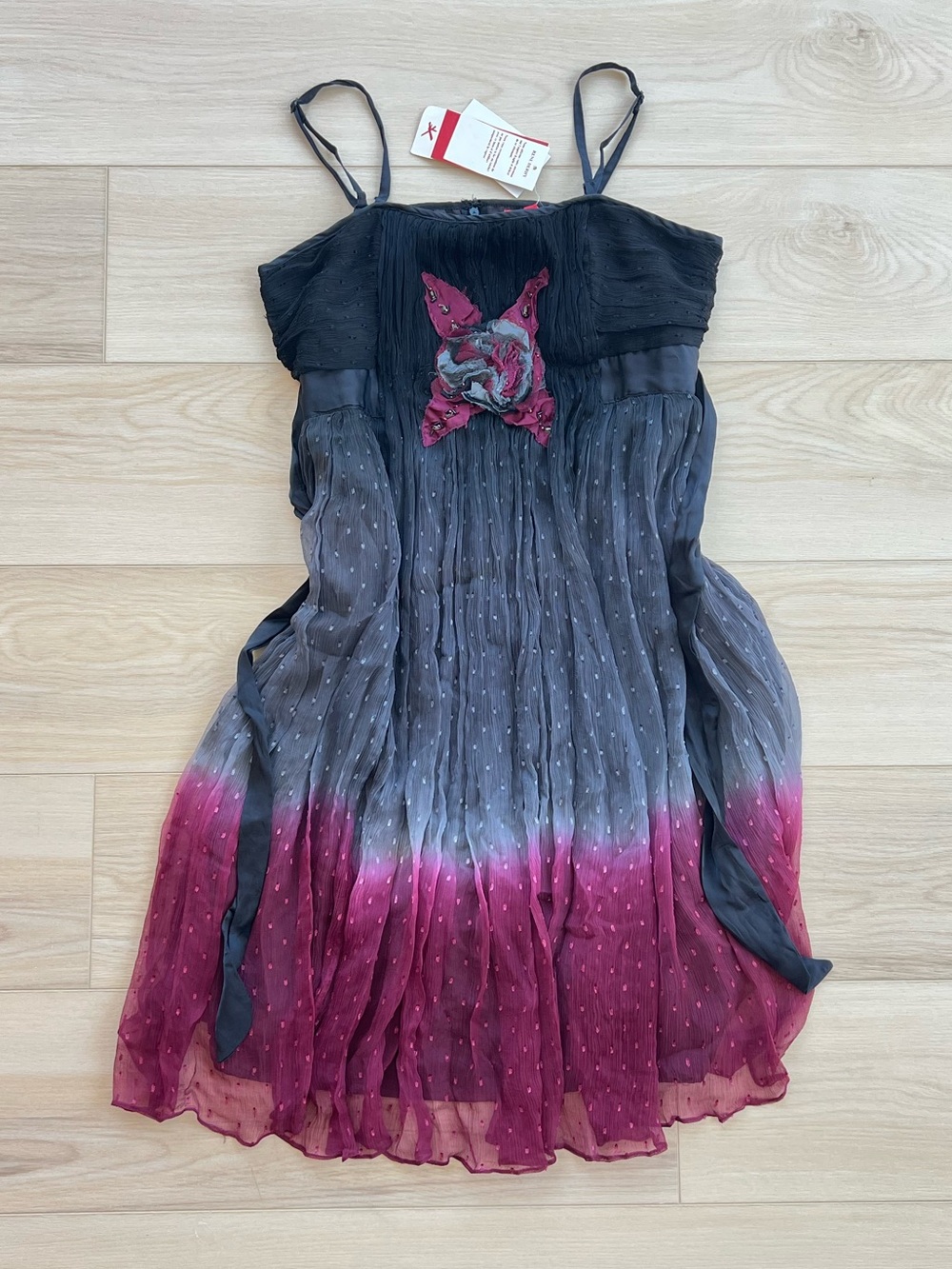 NWT Deadstock Rene Derhy Dark Fairy Dress 🖤